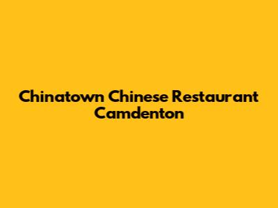 Chinatown Chinese Restaurant Camdenton
