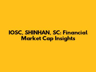 IOSC, SHINHAN, SC: Financial Market Cap Insights
