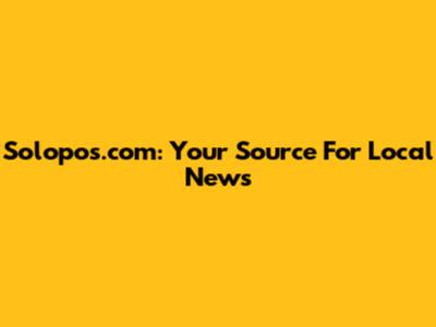 Solopos.com: Your Source For Local News