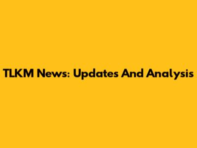 TLKM News: Updates And Analysis